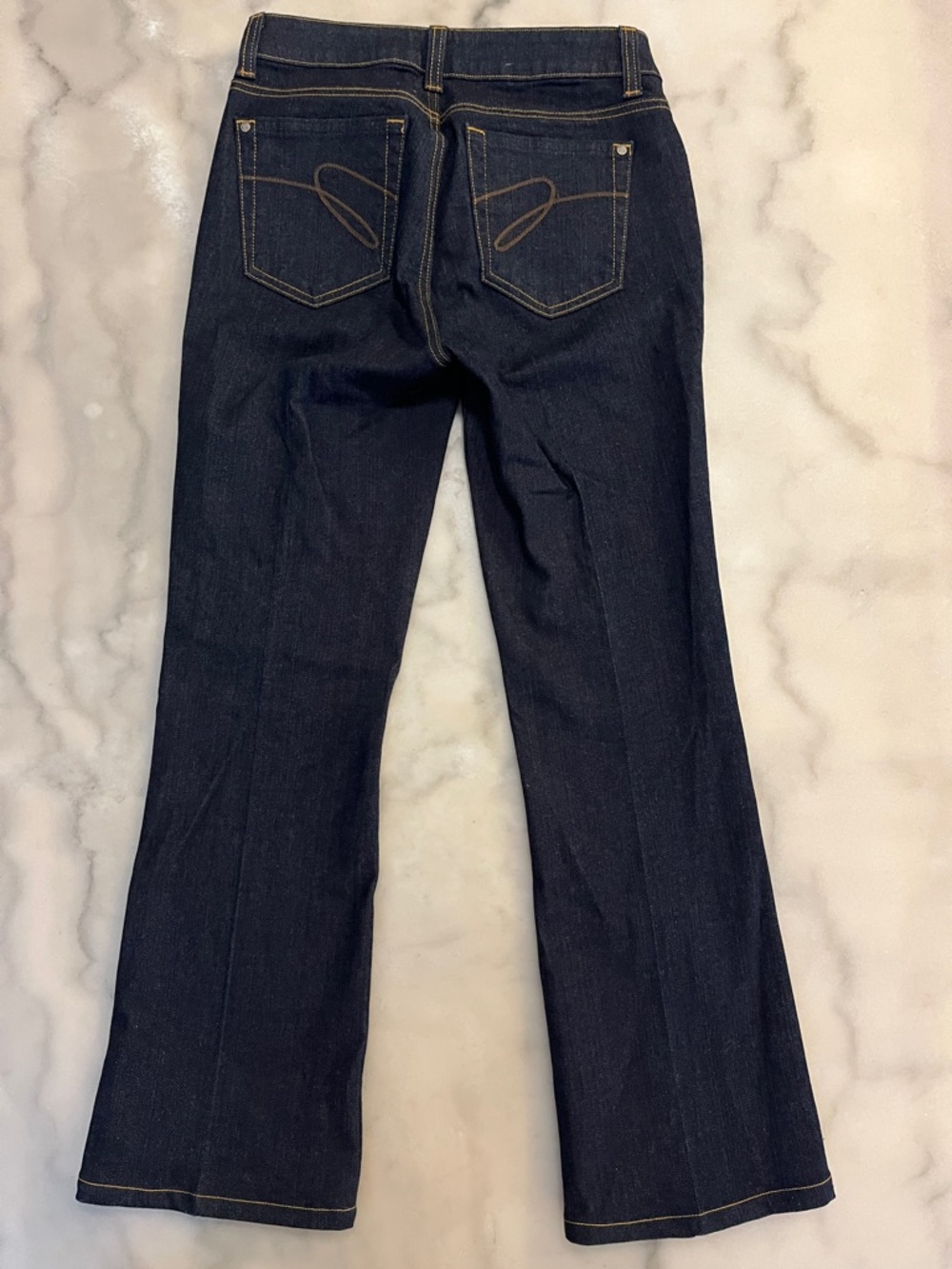 Miraclebody Women's Dark Blue Wide Leg Jeans - Picture 3 of 8